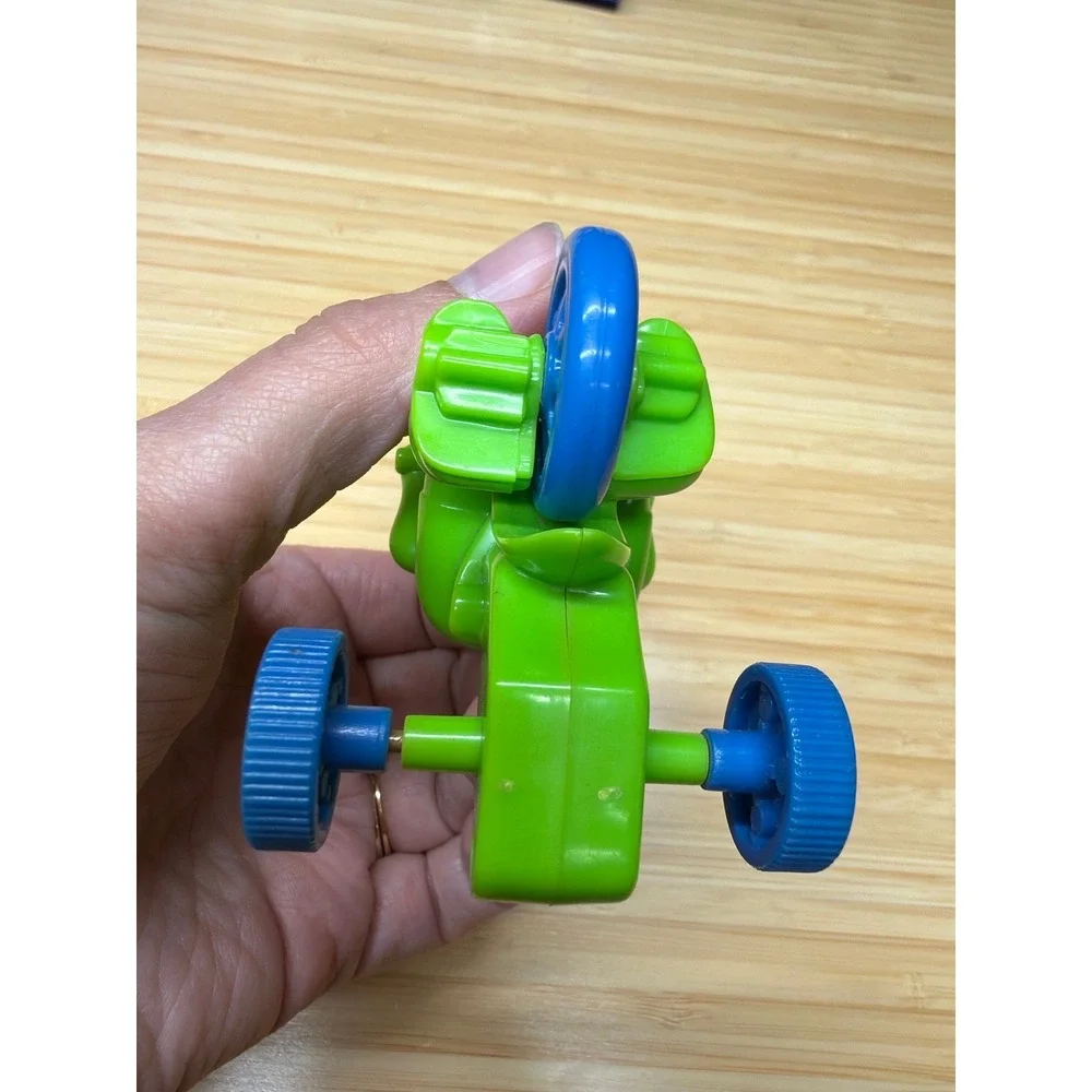 1995 Wendy's Bike Trax Bicycle Rider Toy Trike Figure Works Vintage
